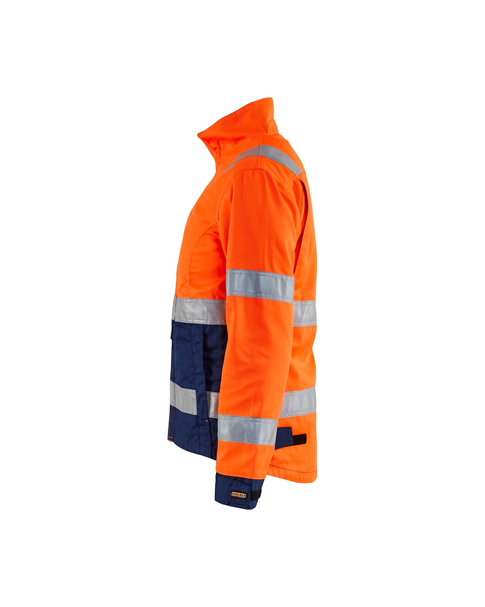 Blaklader Women's Hi-Vis Jacket 4903 #colour_orange-navy-blue