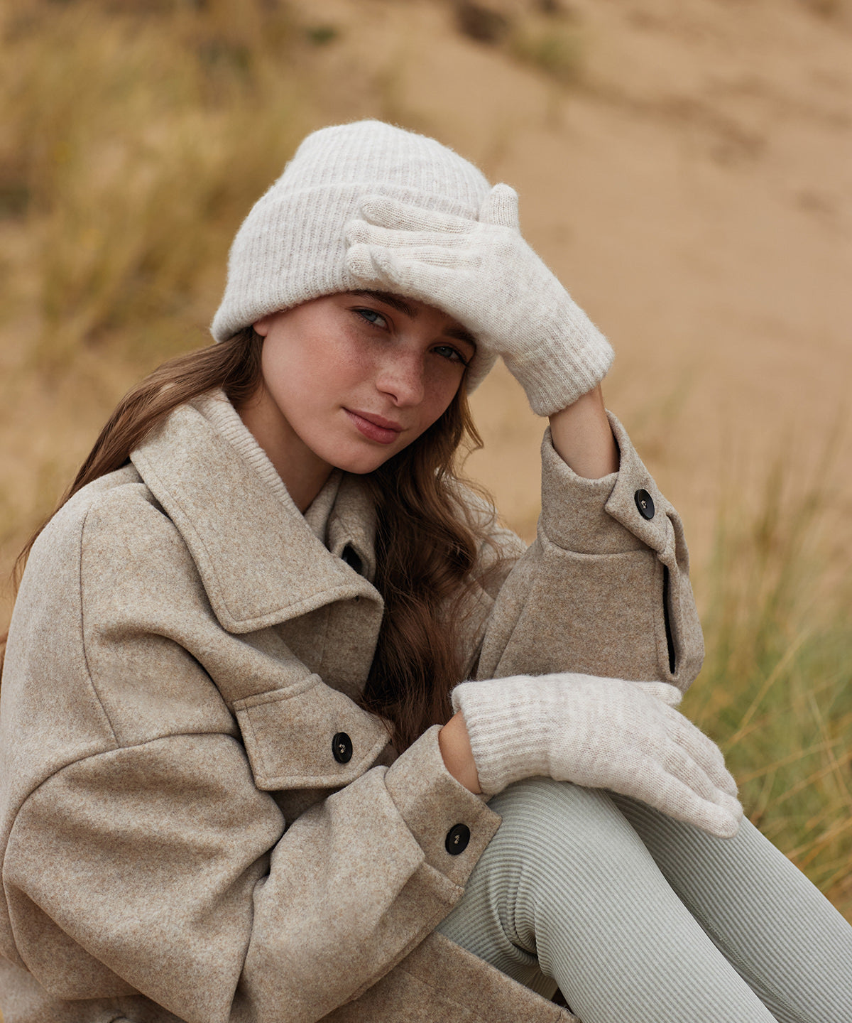 Beechfield Cosy Ribbed-Cuff Gloves