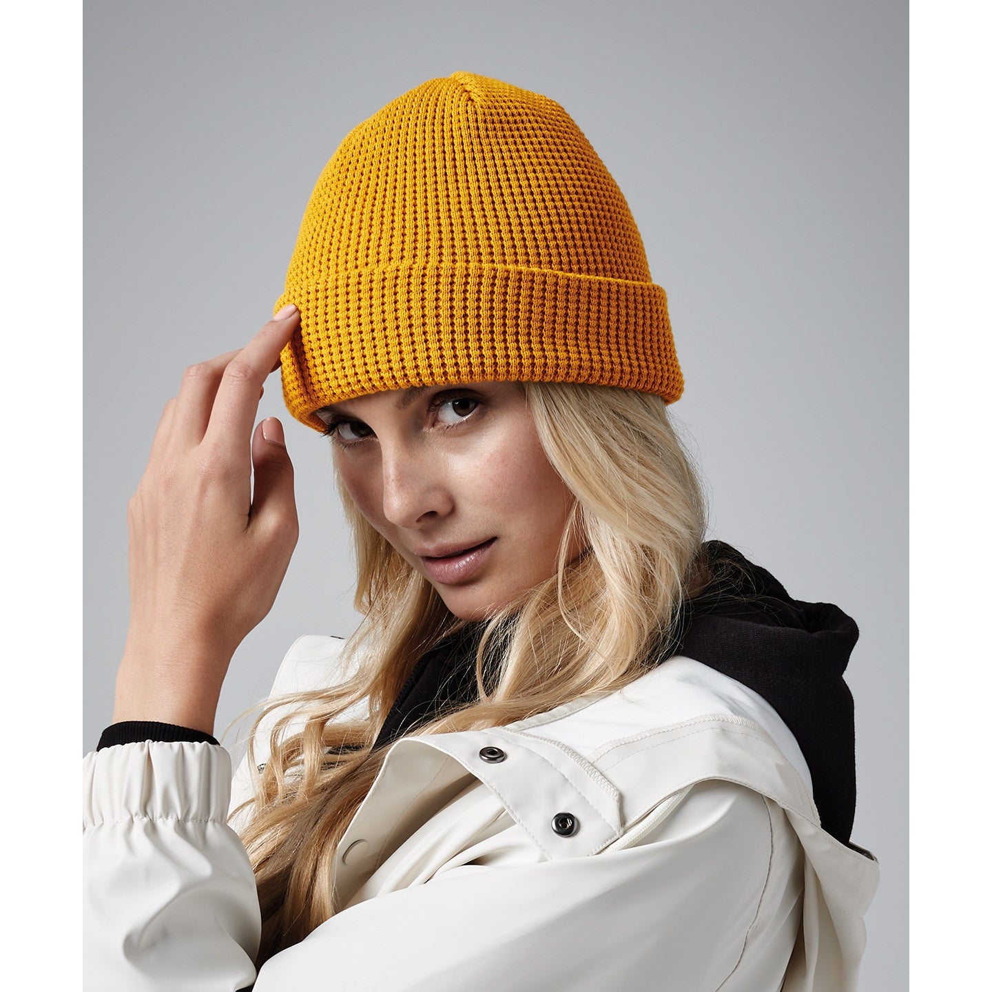 Beechfield Organic Cotton Waffle Beanie