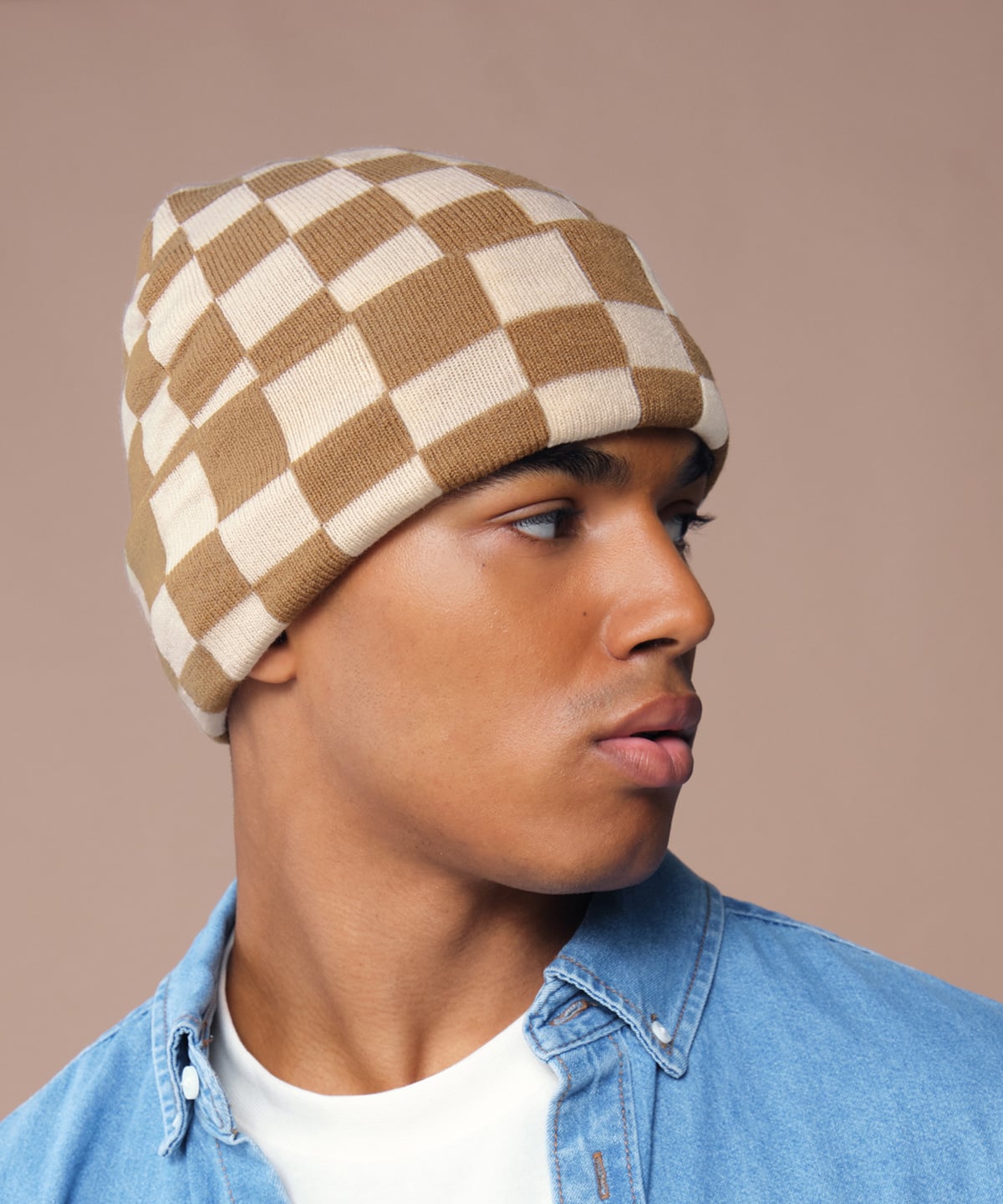 Beechfield BC531 Checkerboard Beanie