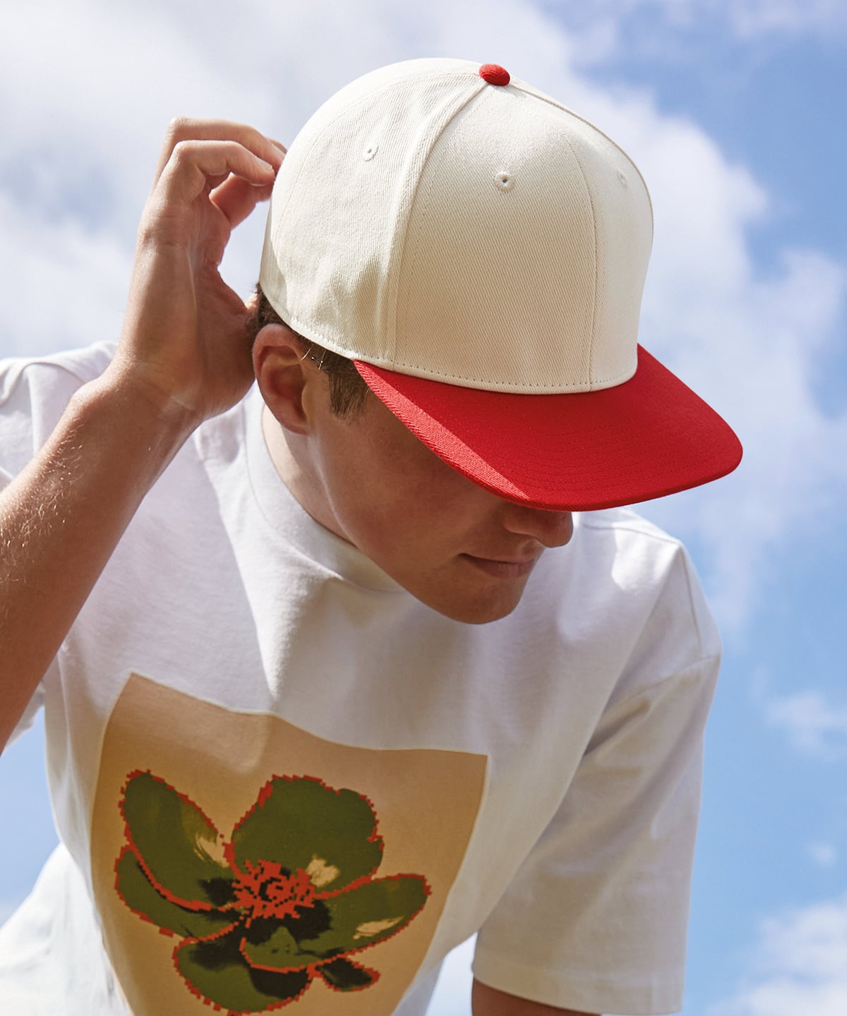 Beechfield BC662 Contrast Flat Peak 6-Panel Cap