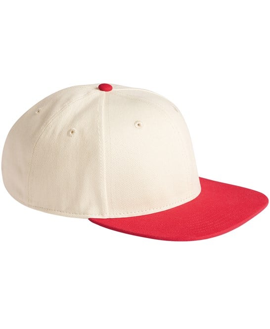 Beechfield BC662 Contrast Flat Peak 6-Panel Cap