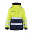 Blaklader Women's Hi-Vis Winter Jacket 4872 #colour_hi-vis-yellow-navy-blue