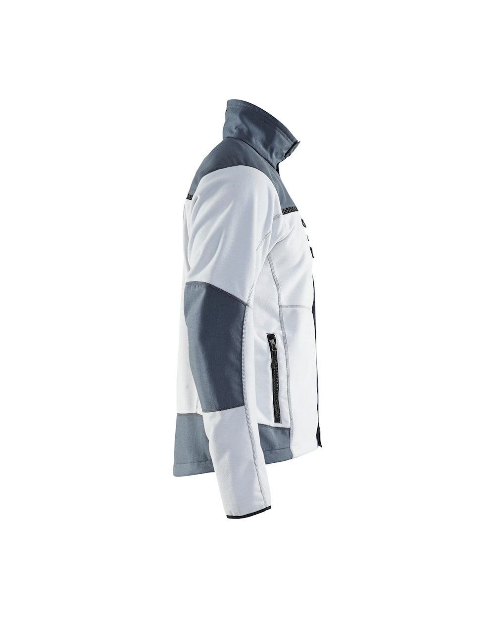 Blaklader Windproof Fleece Jacket 4955 #colour_white-grey