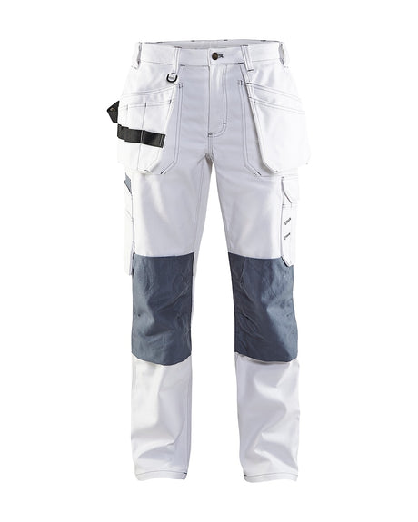 Blaklader Women's Painter Trousers 7131 #colour_white-grey