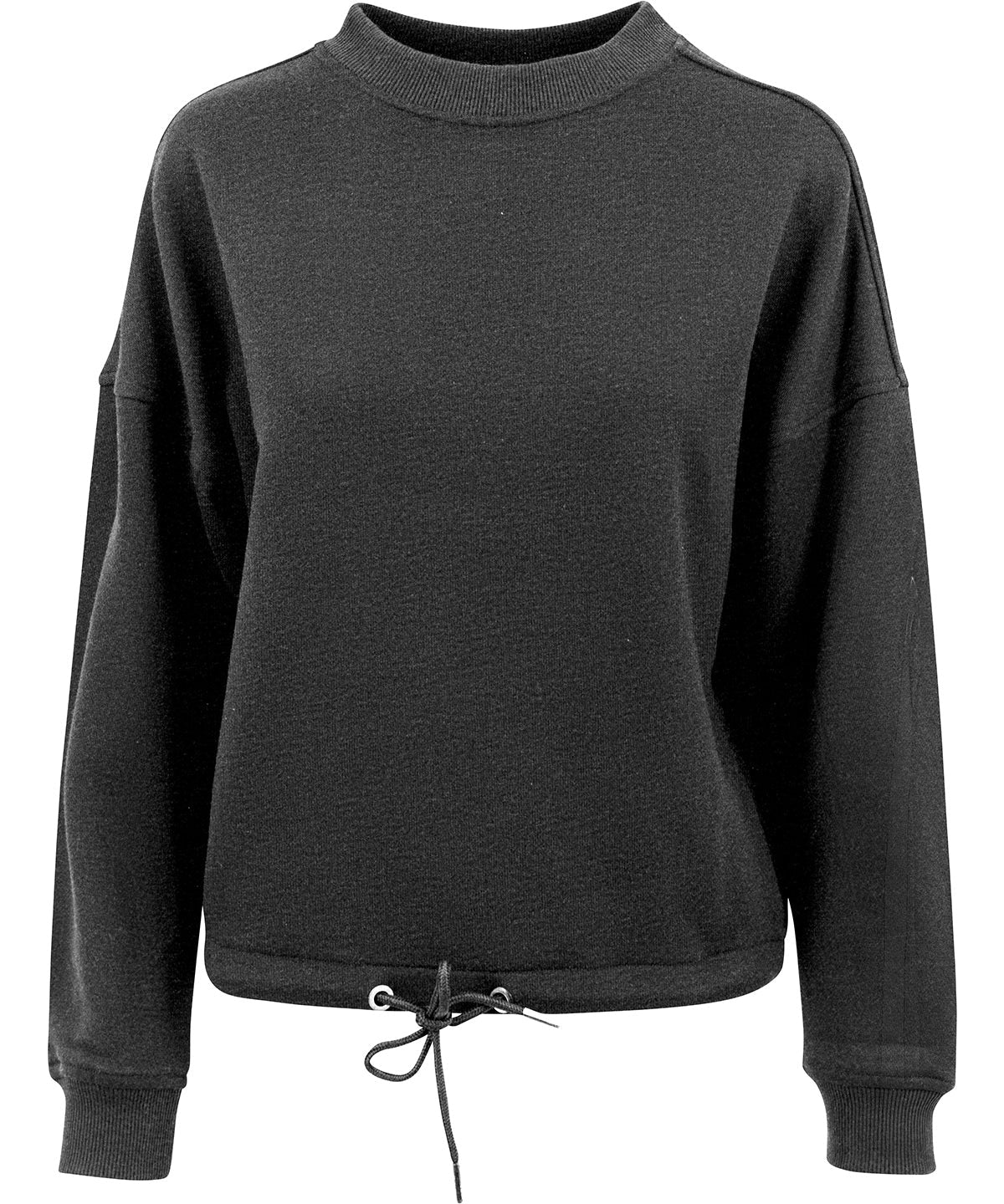 Build Your Brand Women's Oversize Crew Neck