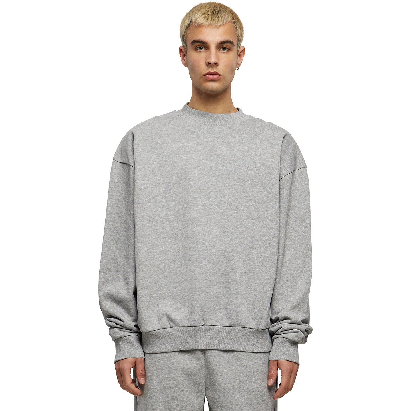 Build Your Brand Ultra-Heavy Cotton Crew Neck