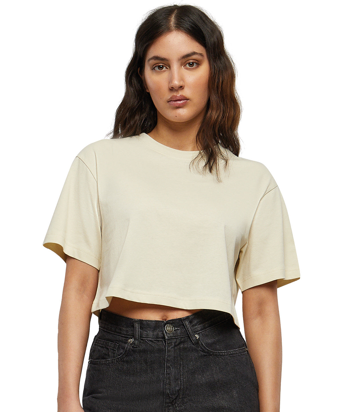 Build Your Brand Women's Short Oversized Tee