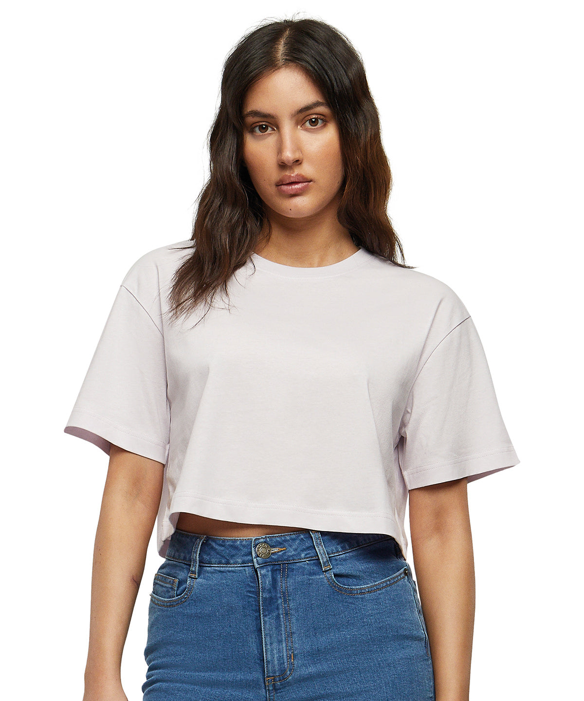 Build Your Brand Women's Short Oversized Tee