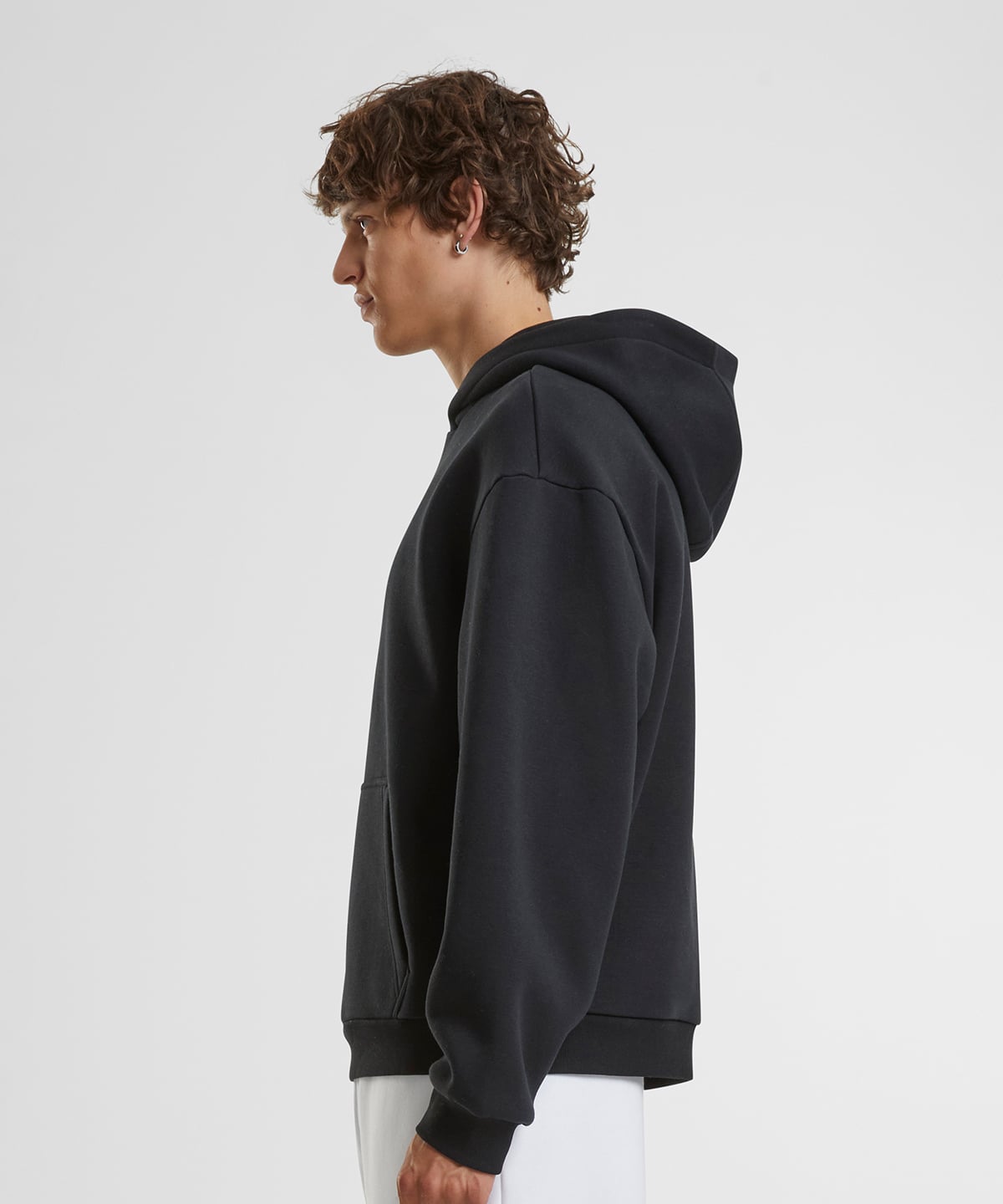 Build Your Brand BY284 Fluffy Hoodie