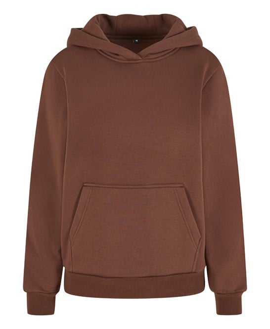 Build Your Brand BY289 Women’s Fluffy Hoodie