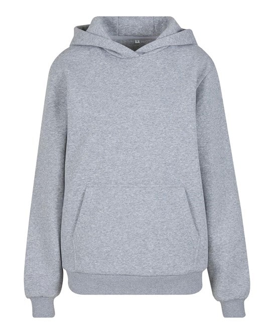 Build Your Brand BY289 Women’s Fluffy Hoodie