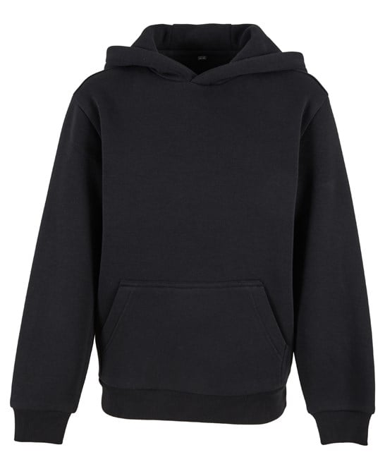 Build Your Brand BY315 Kids Fluffy Hoodie
