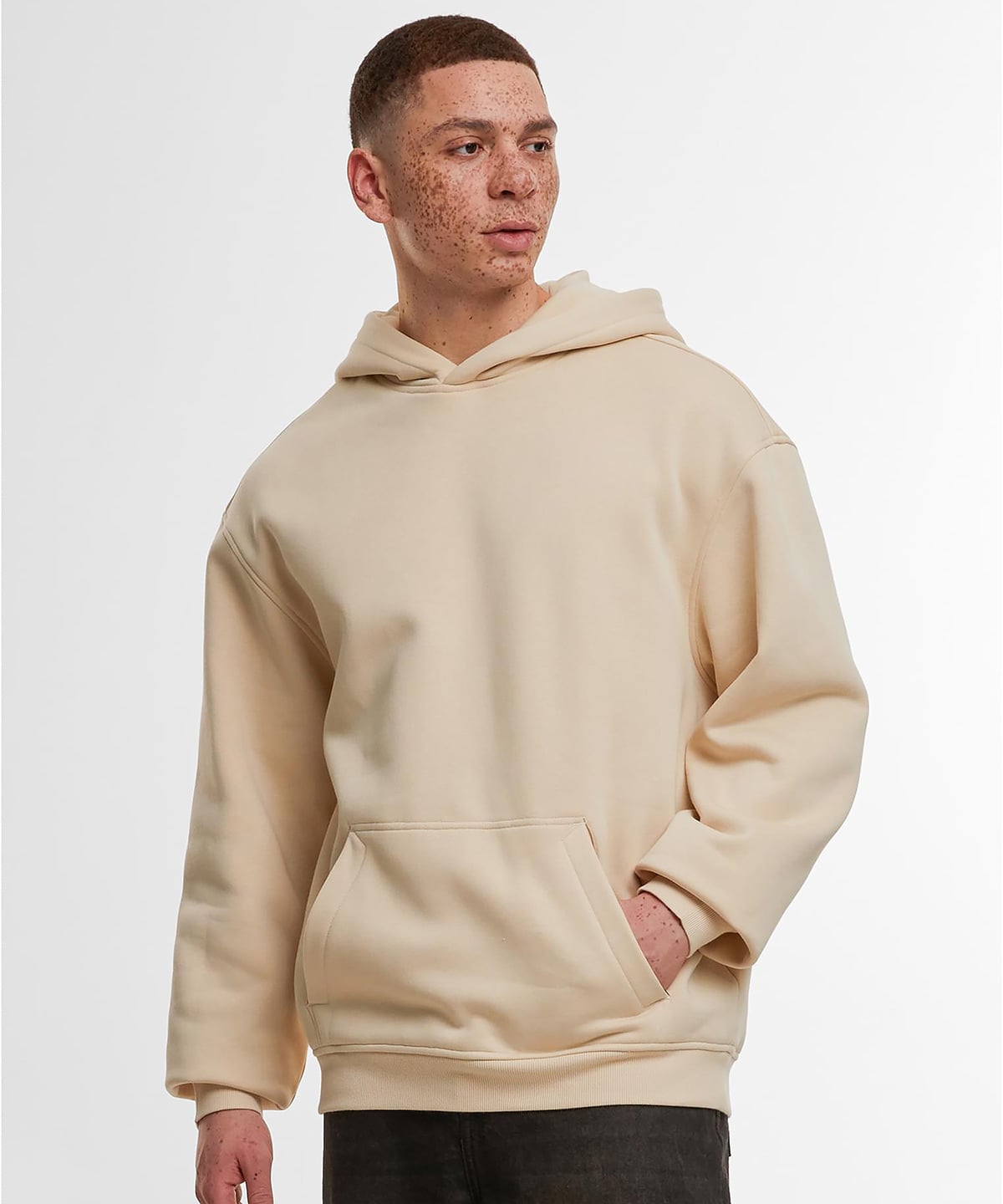 Build Your Brand BY410 Loose-Fit Hoodie