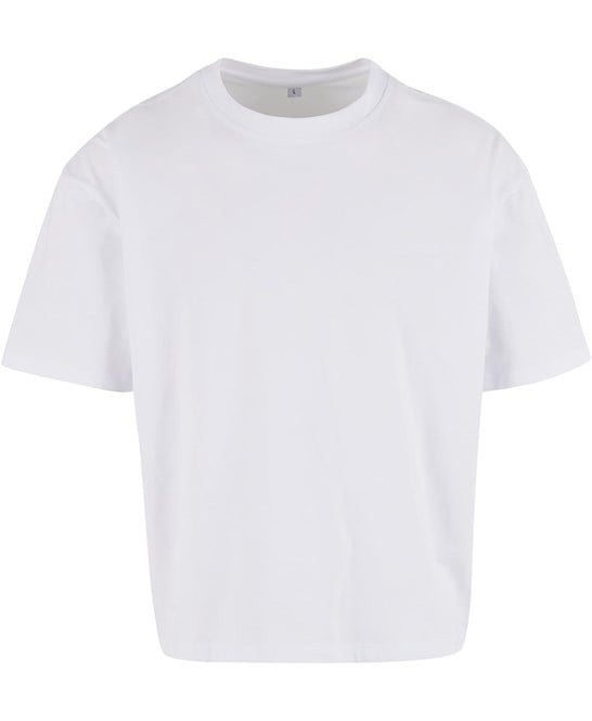 Build Your Brand BY439 Cropped Oversize Tee