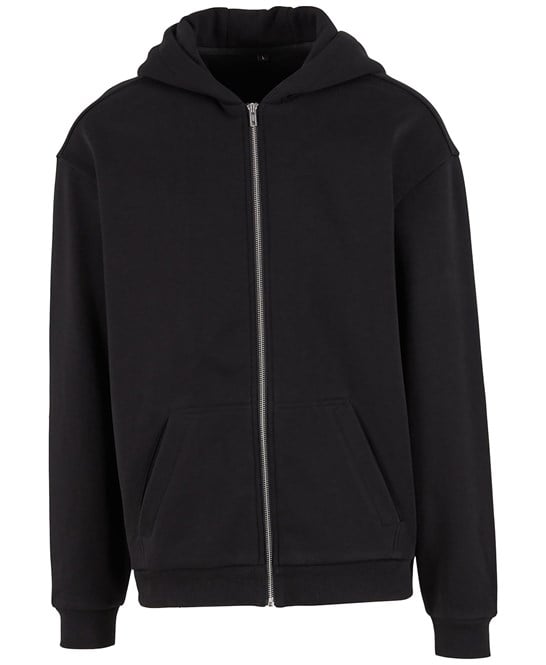 Build Your Brand BY443 Loose-Fit Zip Hoodie
