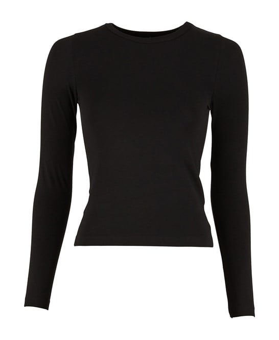Build Your Brand BY446 Women’s Ultra Slim Long Sleeve