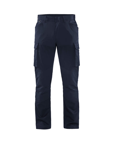 Blaklader Service Trousers Stretch 1457 #colour_dark-navy-blue