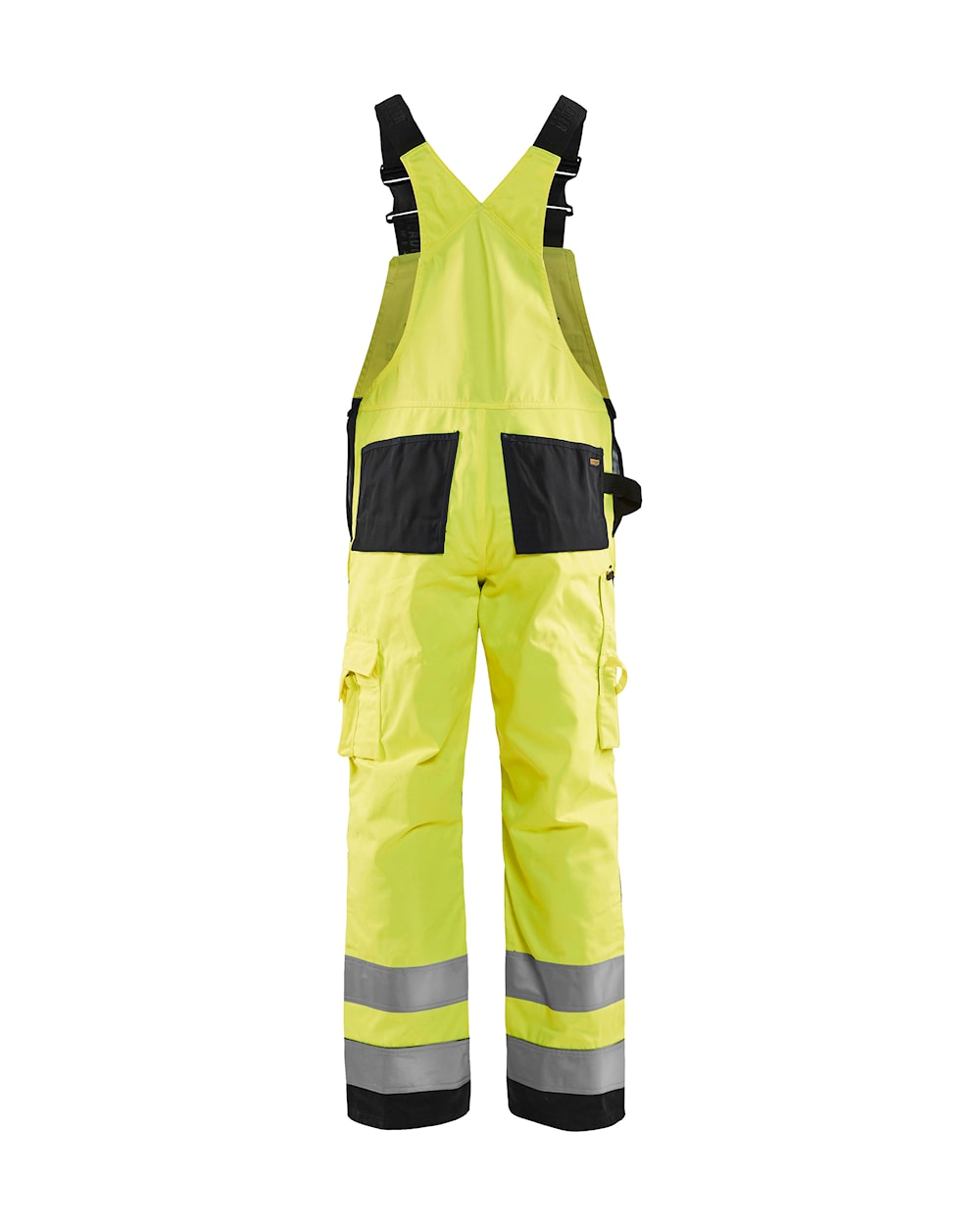 Blaklader Hi-Vis Bib Trousers 2660 - Hi-Vis Yellow/Black