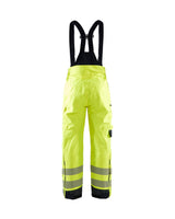 Blaklader Multinorm Shell Trousers 1881 #colour_hi-vis-yellow-navy-blue