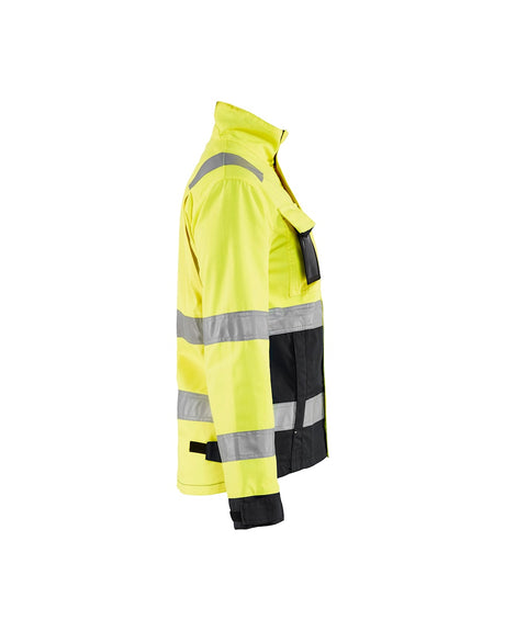 Blaklader Women's Hi-Vis Jacket 4903 #colour_hi-vis-yellow-black