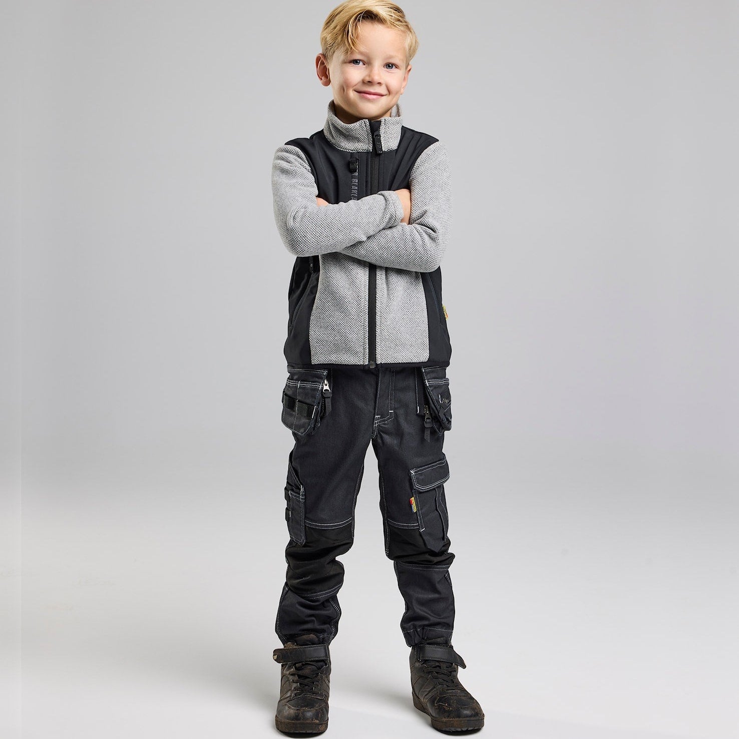 Blaklader Children Knitted Fleece Jumper