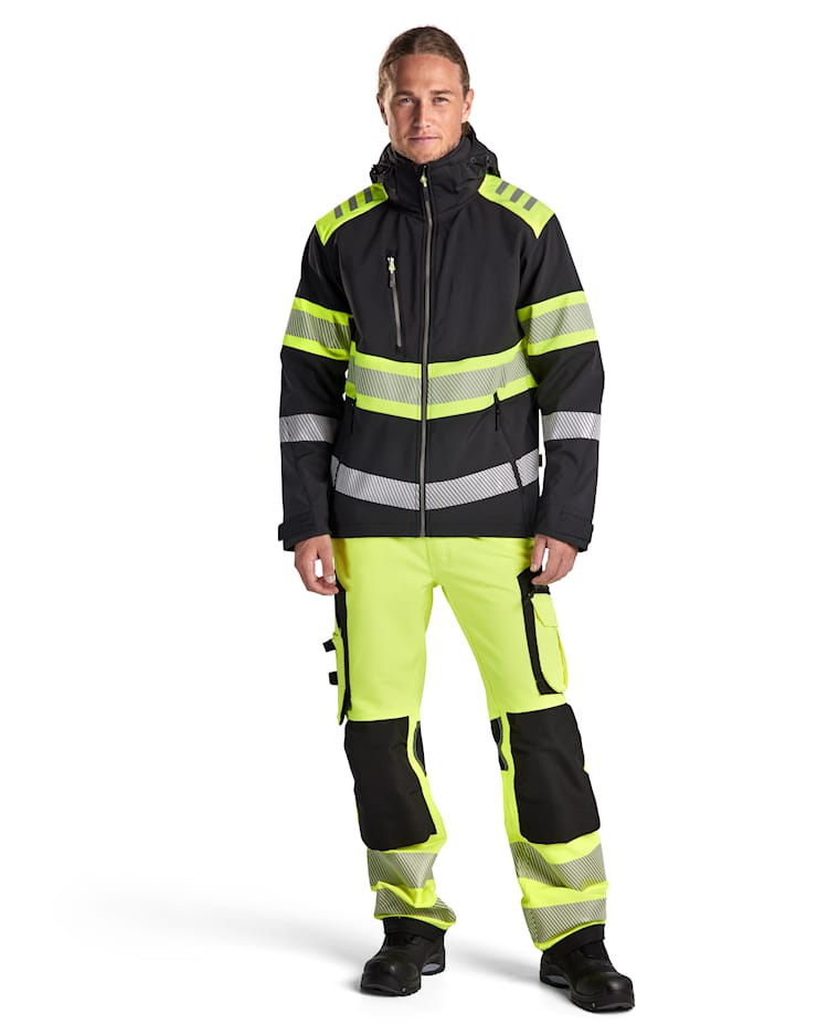 Blaklader Hi-Vis Softshell Jacket 4494