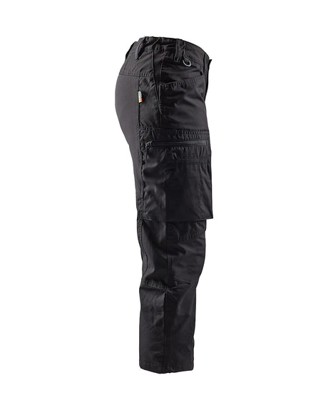 Blaklader Service Pirate Trousers with Stretch Women 7129 #colour_black