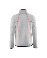 Blaklader Knitted Jacket 4942 #colour_grey-melange-red