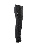 Blaklader Service Trousers Denim Stretch 1439 #colour_black-black