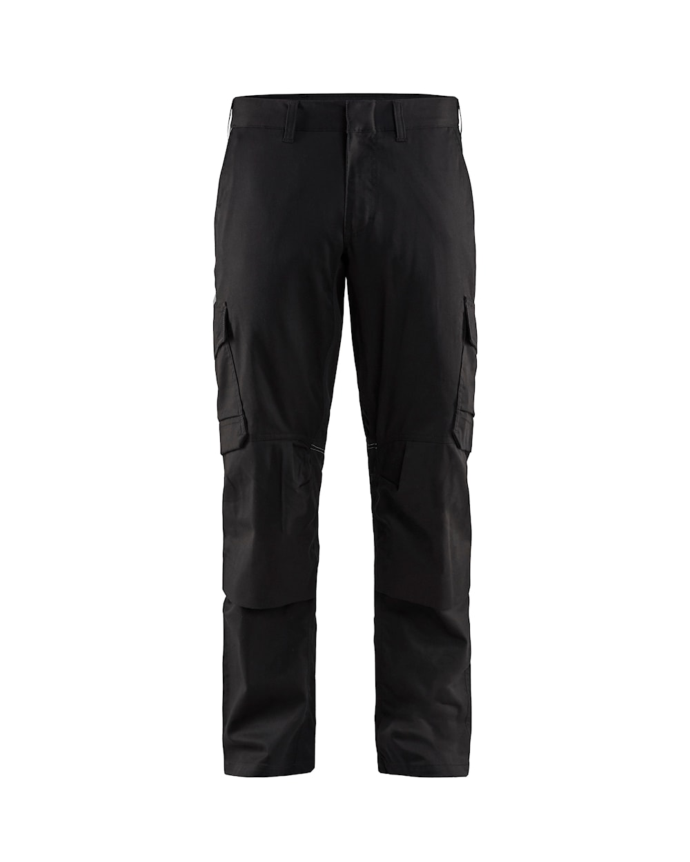 Blaklader Industry Trousers Stretch with Knee Pad Pockets 1448 - Black #colour_black