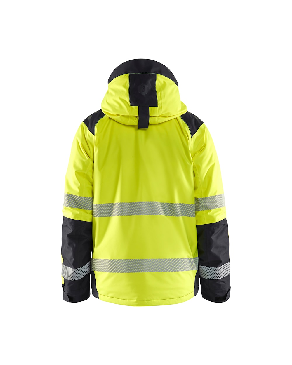 Blaklader Winter Jacket Hi-Vis 4455 #colour_hi-vis-yellow-black