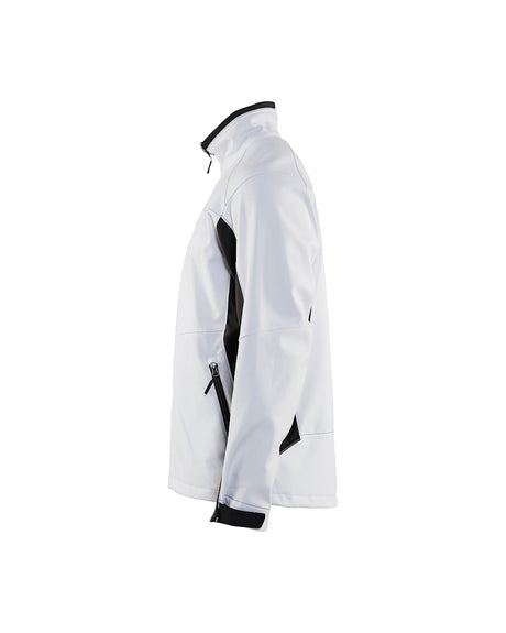 Blaklader Softshell Jacket 4950 #colour_white-dark-grey