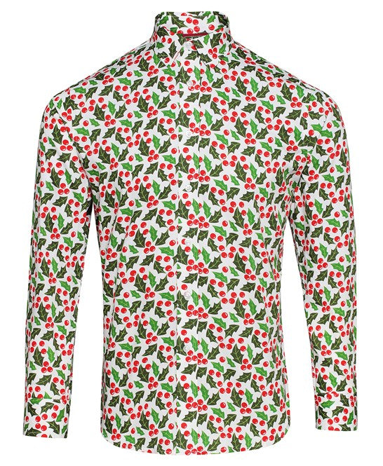 The Christmas Shop Printed Christmas Shirt