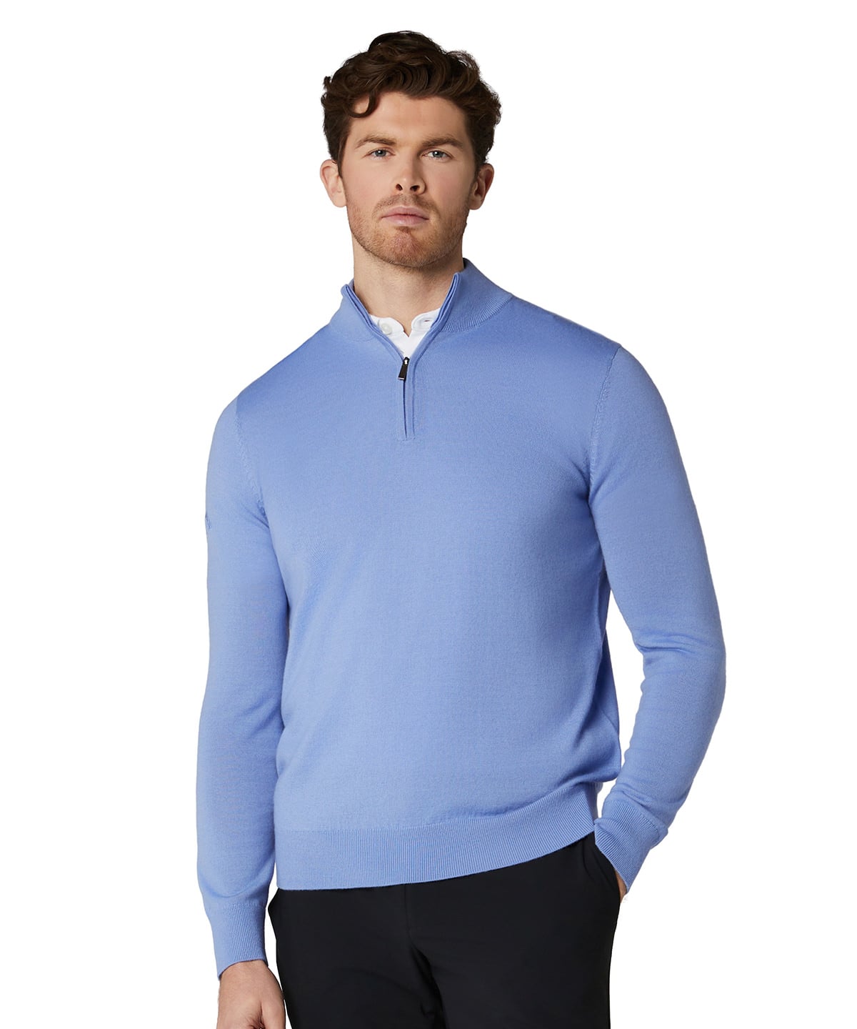 Callaway CW053 1/4-Zip Merino Blend Sweater