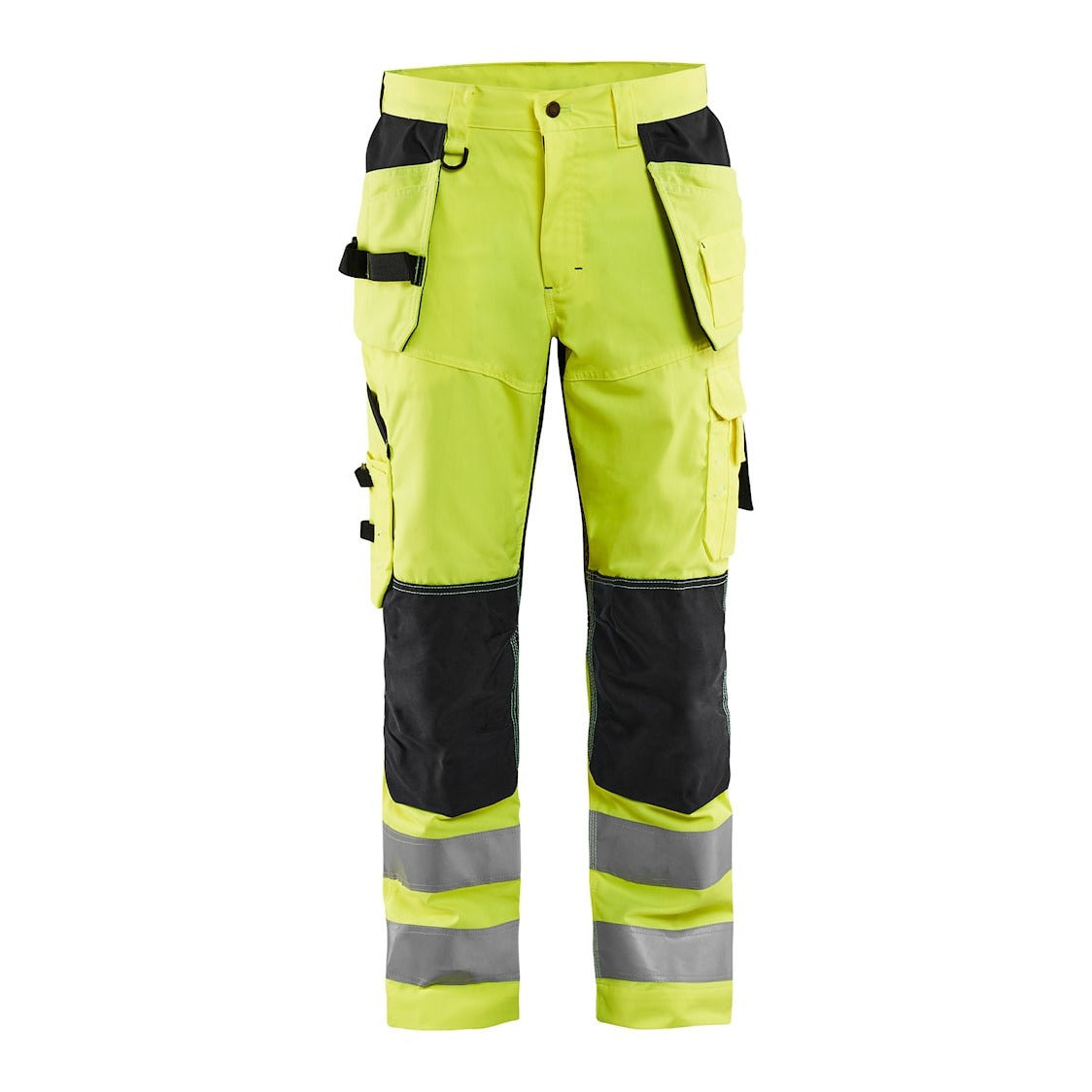 Blaklader Ventilated Hi-Vis Trousers 1565 #colour_hi-vis-yellow-black