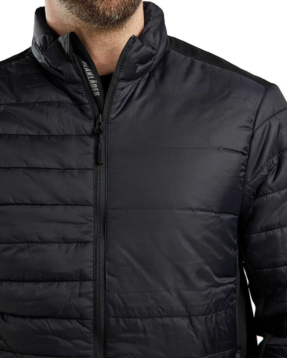 Blaklader Warm-Lined Jacket 4710 #colour_black-dark-grey