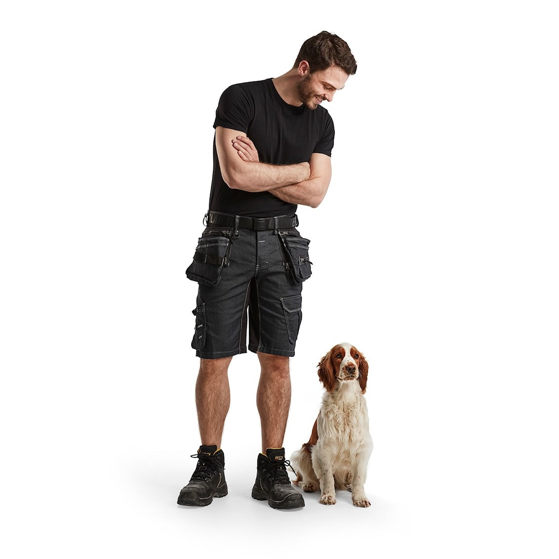 Blaklader T-Shirt Slim Fit 3533 #colour_black