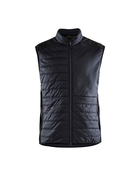 Blaklader Vest Warm-Lined 3863 #colour_black-dark-grey