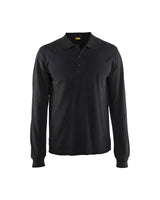 Blaklader Polo Shirt Long Sleeved 3388 #colour_black