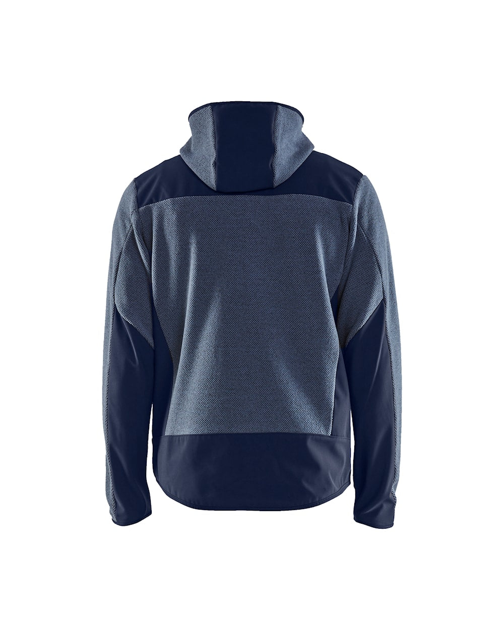 Blaklader Knitted Jacket with Softshell 5940 #colour_numb-blue-dark-navy