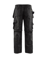 Blaklader Zip-Off Trousers 1538 #colour_black