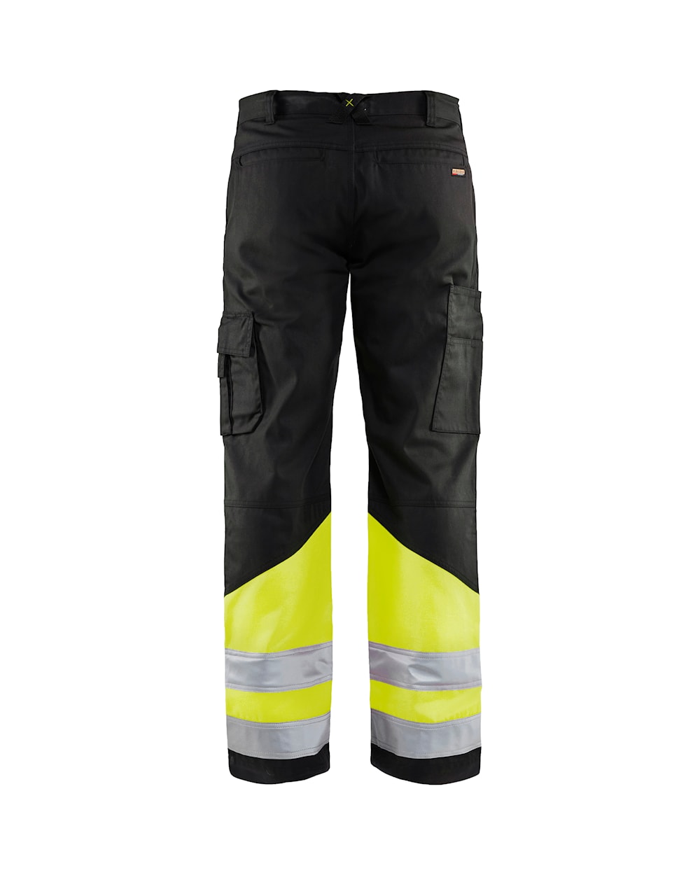 Blaklader Hi-Vis Trousers 1564 - Black/Hi-Vis Yellow