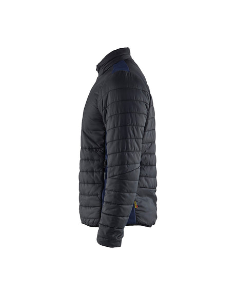 Blaklader Warm-Lined Jacket 4710 #colour_black-dark-navy-blue