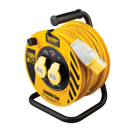 Defender Industrial Cable Reel 25m