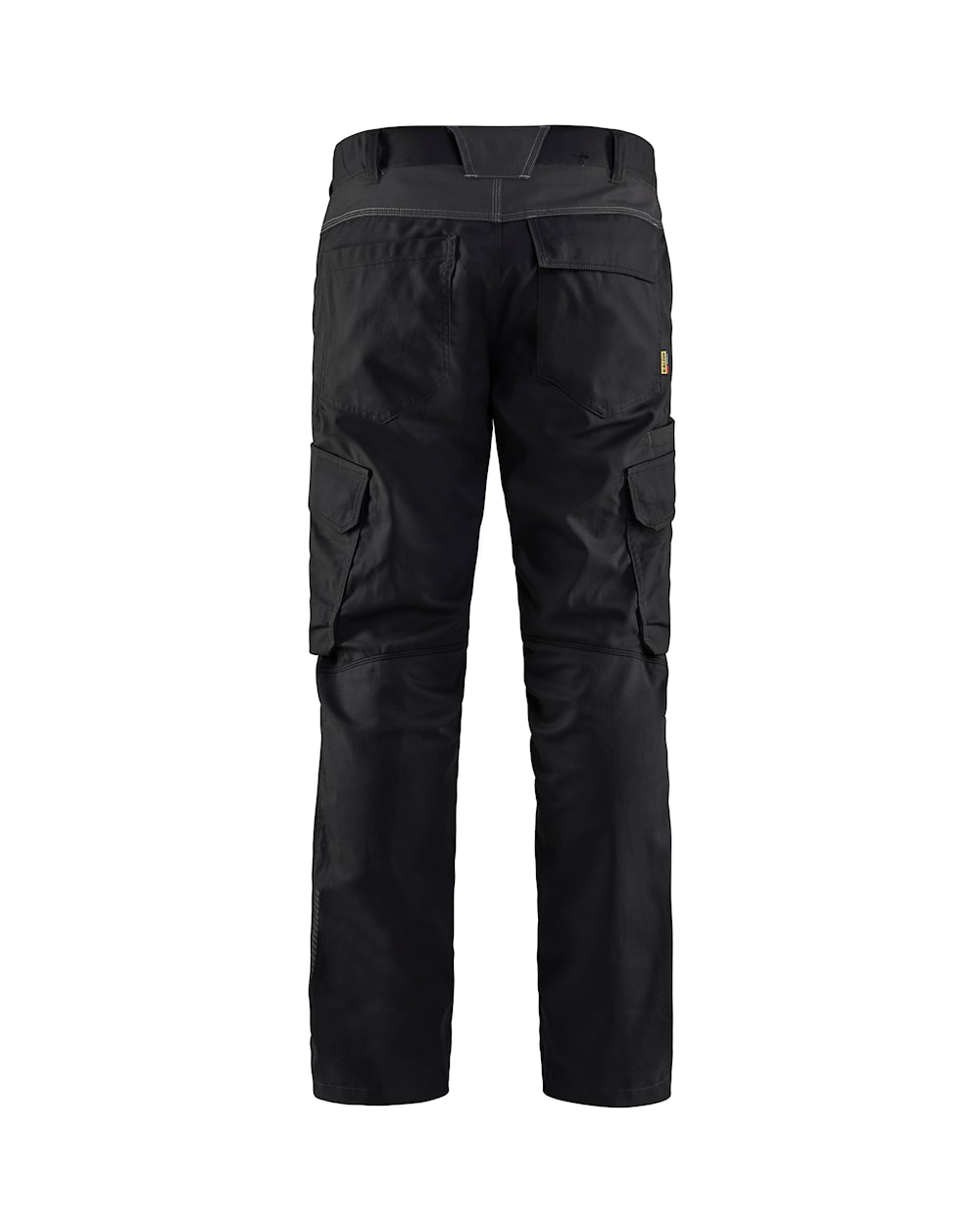 Blaklader Industry Trousers Stretch 1444 - Black/Dark grey #colour_black-dark-grey