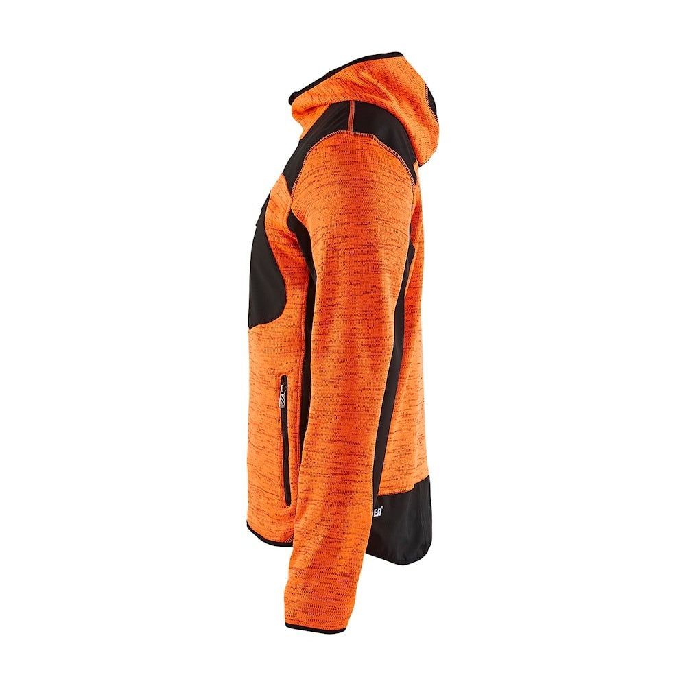 Blaklader Knitted Jacket 4930 #colour_orange-black