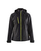 Blaklader Women's Softshell Jacket 4719 #colour_black-hi-vis-yellow