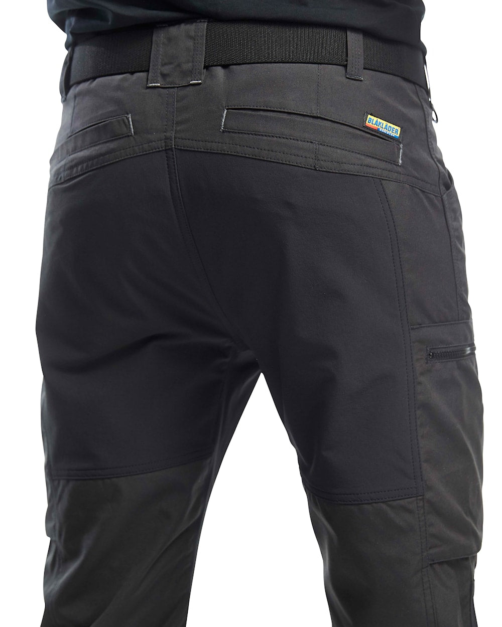 Blaklader Service Trousers with Stretch 14591845 #colour_dark-grey-black