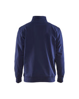 Blaklader Half-Zip 2-Tone Sweatshirt 3353 - Navy Blue/Cornflower Blue